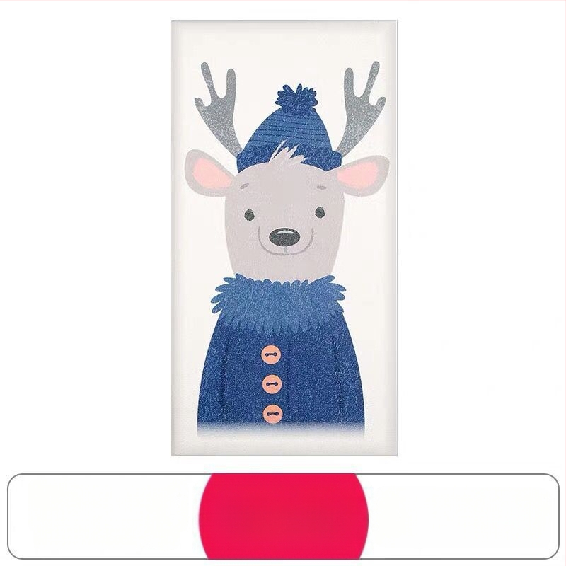 Самозалепваща 3D стенна стикер за дневна стая, PVC материал, водоустойчива, 1 бр., триизмерен дизайн