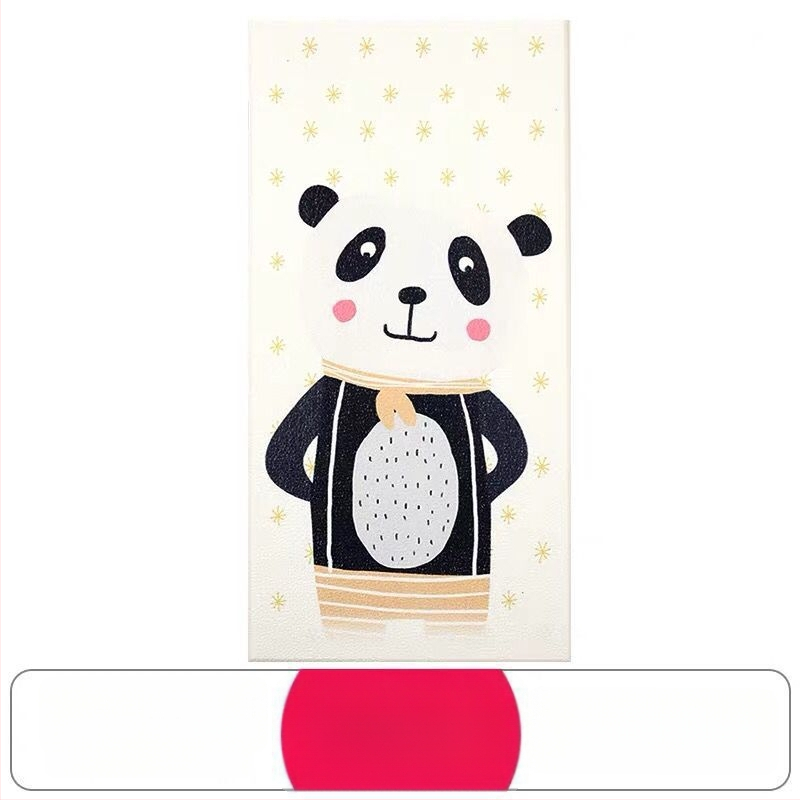 Самозалепваща 3D стенна стикер за дневна стая, PVC материал, водоустойчива, 1 бр., триизмерен дизайн