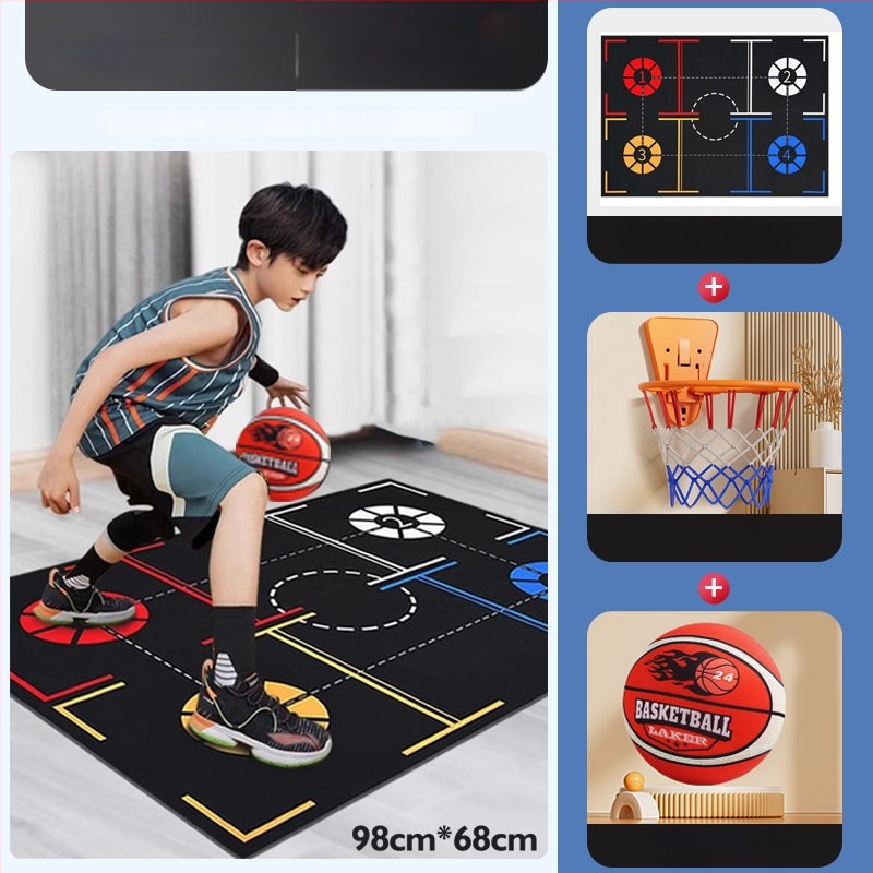 Penktos kartos tylus vidaus krepšinis vaikams, su rėmu ir putplasčio kamuoliu, su aukštu atšokimu