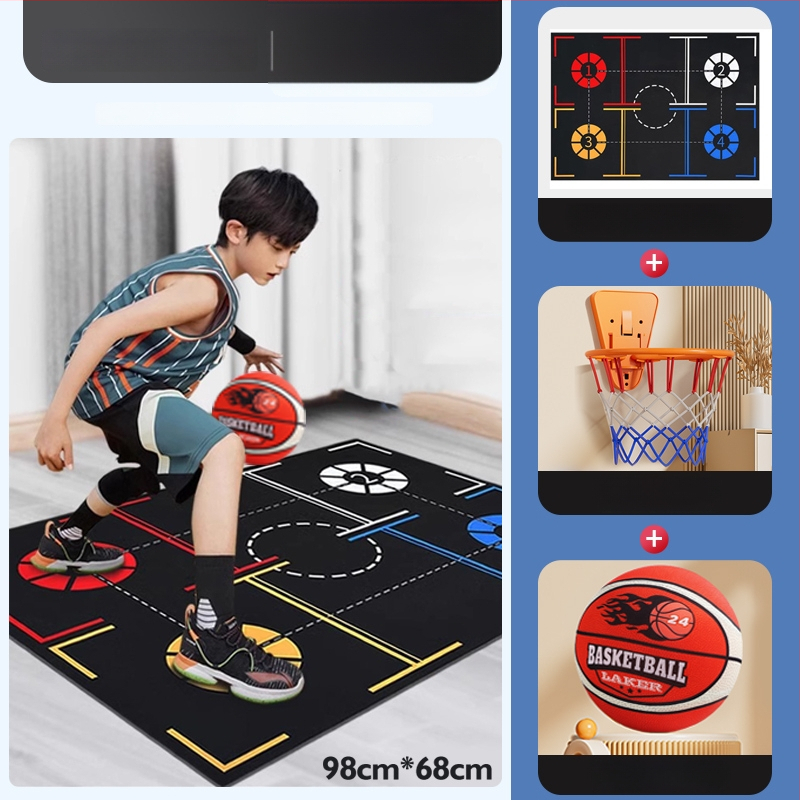 Penktos kartos tylus vidaus krepšinis vaikams, su rėmu ir putplasčio kamuoliu, su aukštu atšokimu