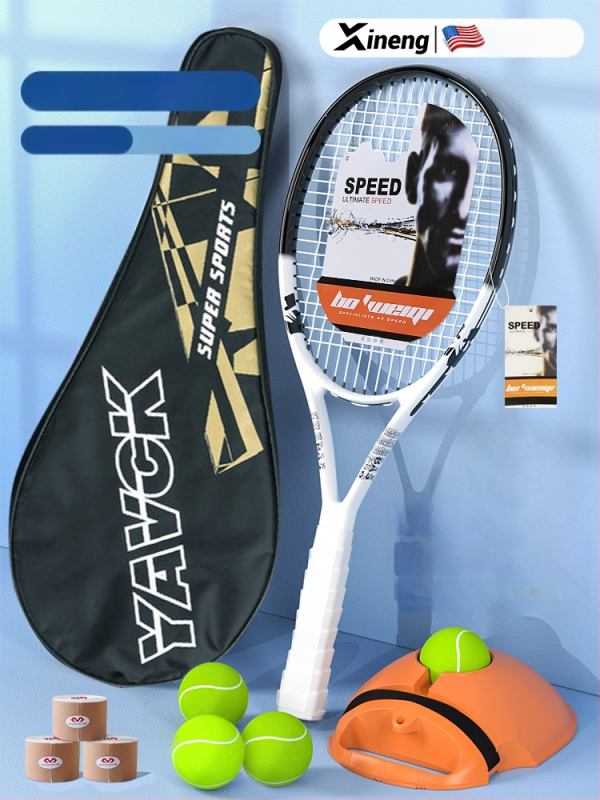 Teniso treniravimo raketė solo žaidimui, Medžiaga: šilko gėlė, Prekės ženklas: Other, Kilmė: Other, Be logotipo, Kategorija: Tenisas