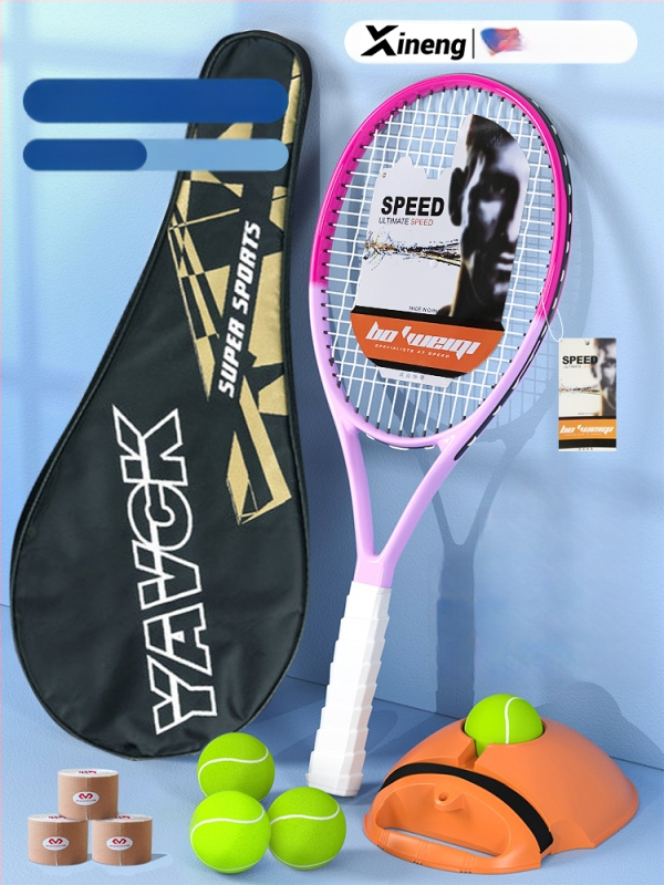 Teniso treniravimo raketė solo žaidimui, Medžiaga: šilko gėlė, Prekės ženklas: Other, Kilmė: Other, Be logotipo, Kategorija: Tenisas