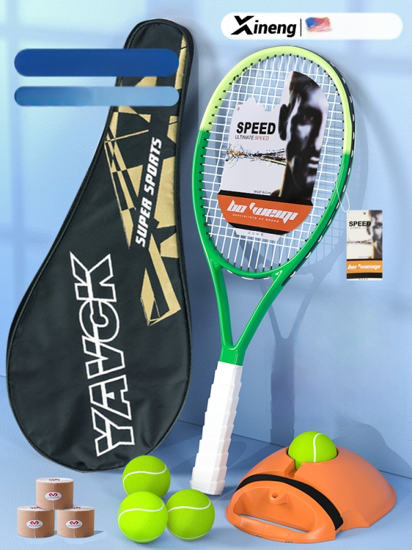 Teniso treniravimo raketė solo žaidimui, Medžiaga: šilko gėlė, Prekės ženklas: Other, Kilmė: Other, Be logotipo, Kategorija: Tenisas