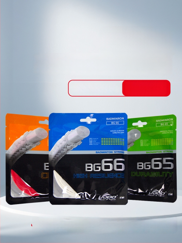 Raketės siūlas — didelio tankio nailonas, tinkamas tenisui ir badminton žaidimams, kategorija: raketės siūlas