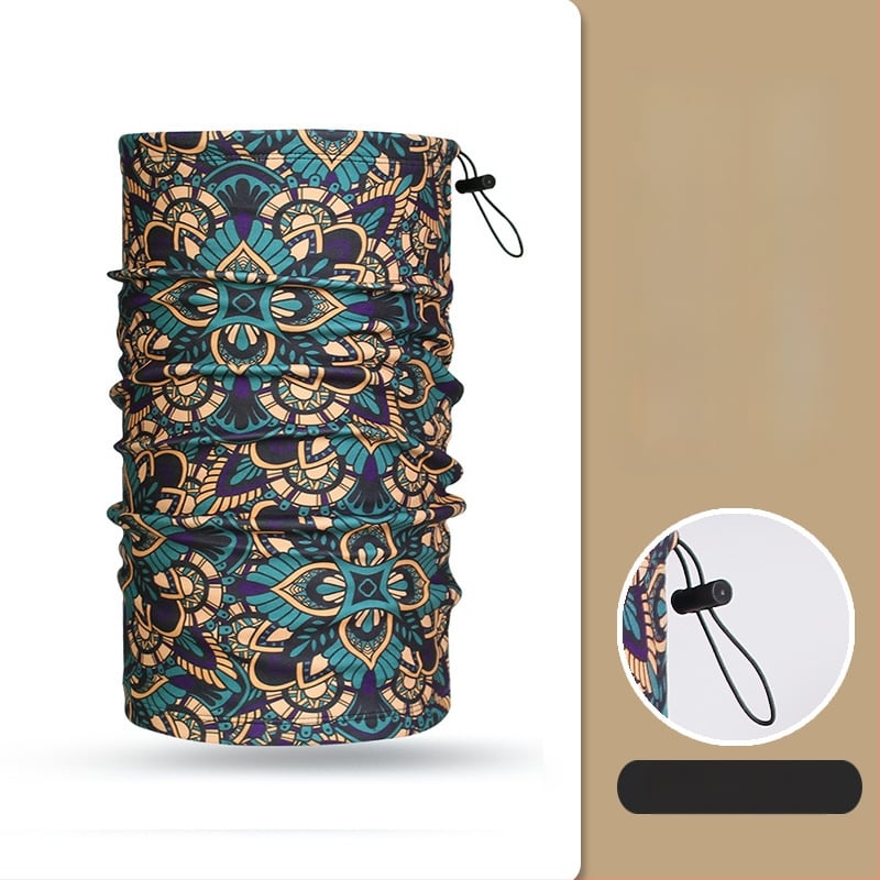 Dviračių maska lauko naudojimui, universalus dizainas, poliesterio audinys, vėju atspari ir šalčiui atspari, Moonbeam Bear