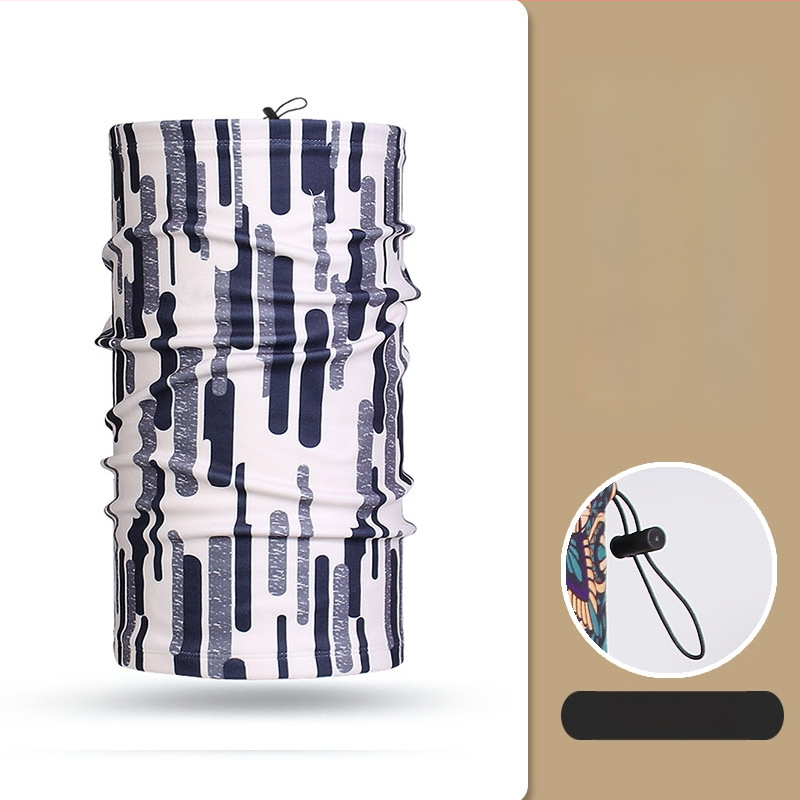 Dviračių maska lauko naudojimui, universalus dizainas, poliesterio audinys, vėju atspari ir šalčiui atspari, Moonbeam Bear