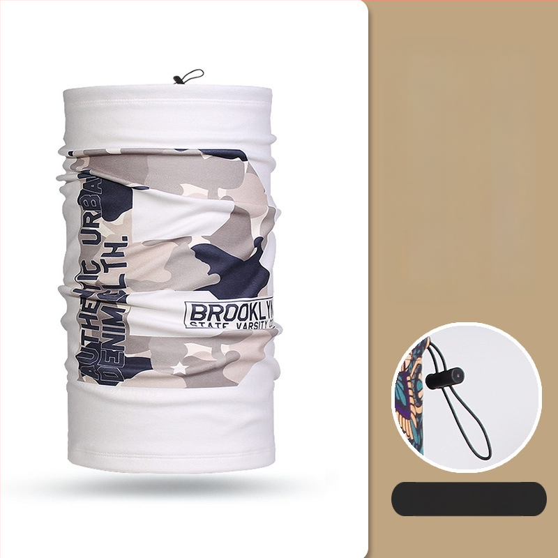 Dviračių maska lauko naudojimui, universalus dizainas, poliesterio audinys, vėju atspari ir šalčiui atspari, Moonbeam Bear