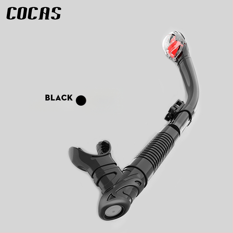 Priekšējā uzstādījuma pilnīgi sausais šnorkeles elpošanas kanāls treniņam brīvās niršanas — Modelis Kekatong