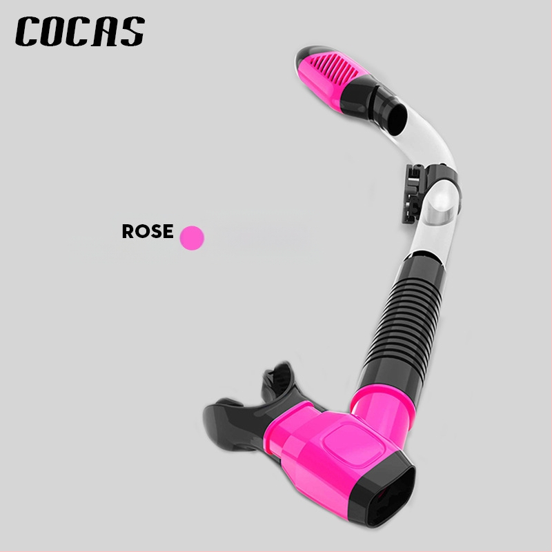 Priekšējā uzstādījuma pilnīgi sausais šnorkeles elpošanas kanāls treniņam brīvās niršanas — Modelis Kekatong