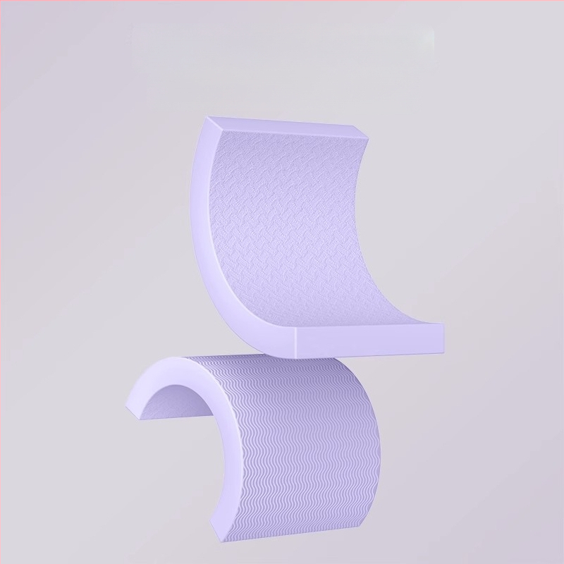 TPE йога постелка с ивици; Материал: TPE; Узор: Ивици; Приложения: Фитнес оборудване, здраве и масаж, красота на тялото, танцови движения; Категория: Йога постелка