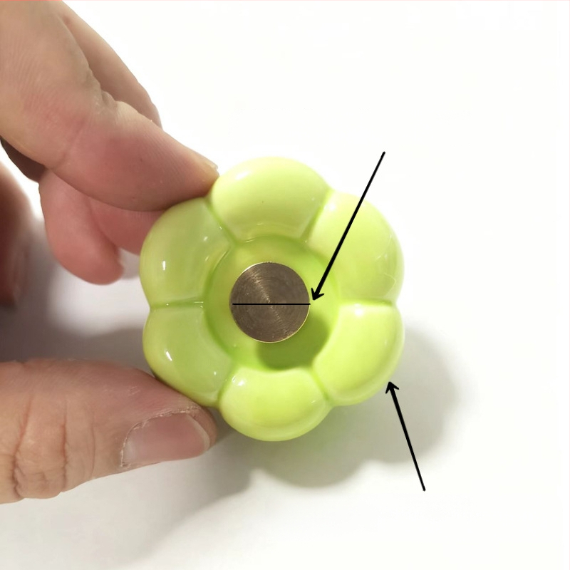 Keraminė dekoracija augalams su moliūgo forma (keramika; augalų dekoras; naujojo Kinų stiliaus)