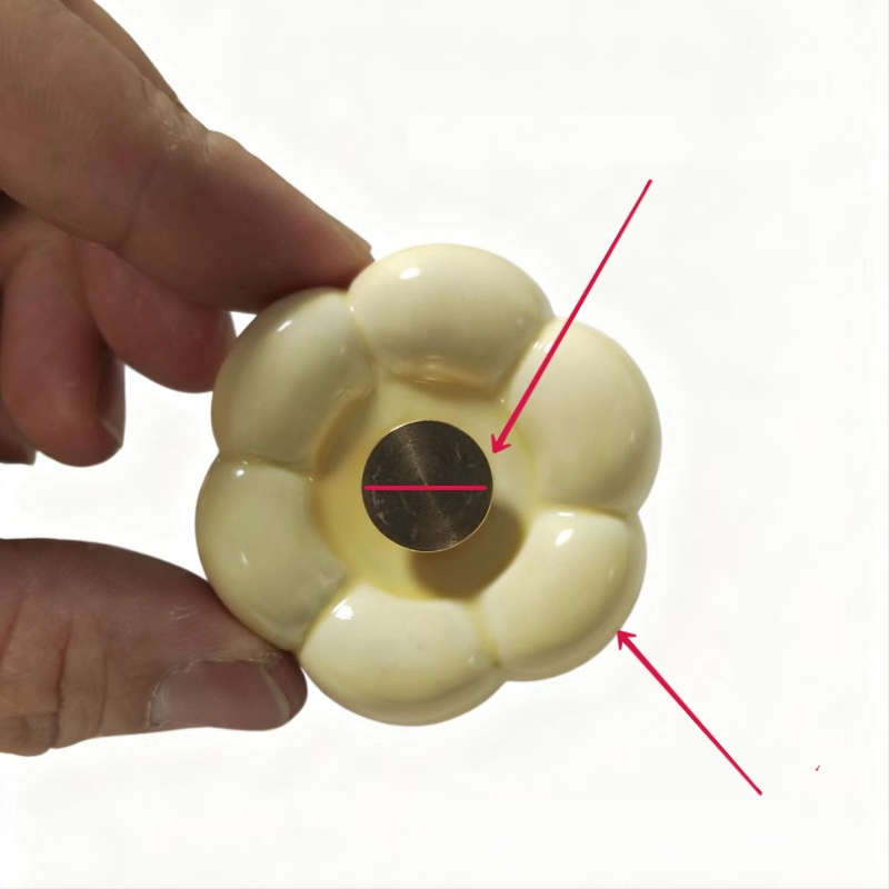 Keraminė dekoracija augalams su moliūgo forma (keramika; augalų dekoras; naujojo Kinų stiliaus)