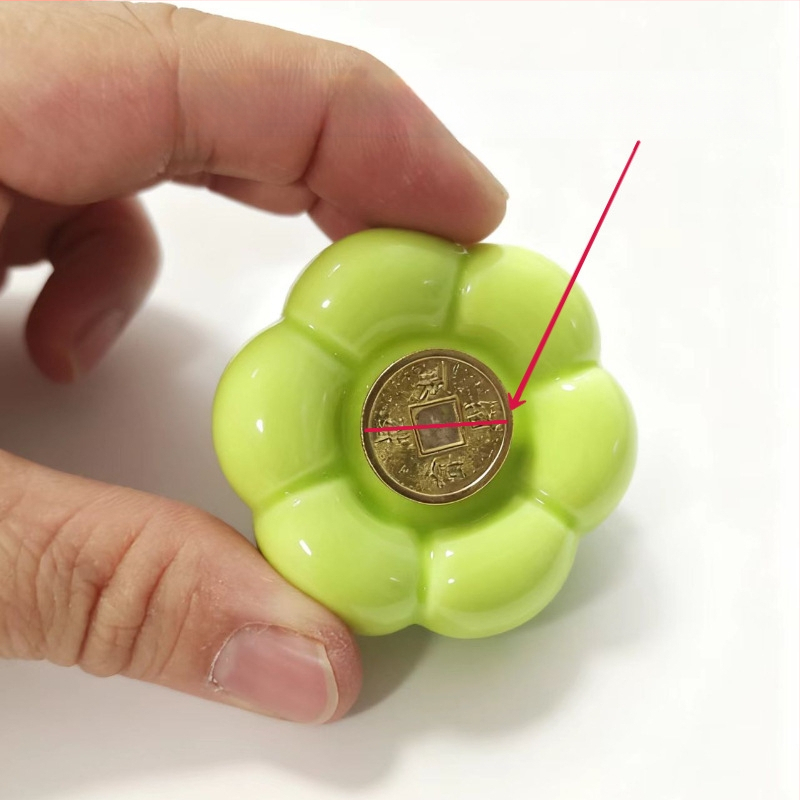 Keraminė dekoracija augalams su moliūgo forma (keramika; augalų dekoras; naujojo Kinų stiliaus)