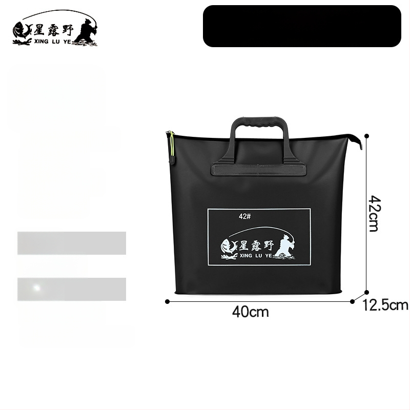 Морска риболовна чанта – EVA материал, водоустойчива, сгъваща се и преносима; предназначена за зареждане на примамки и съхранение на въдица, линия и макара.