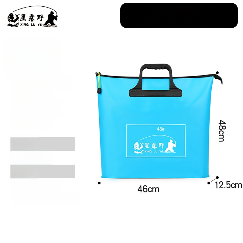 Морска риболовна чанта – EVA материал, водоустойчива, сгъваща се и преносима; предназначена за зареждане на примамки и съхранение на въдица, линия и макара.