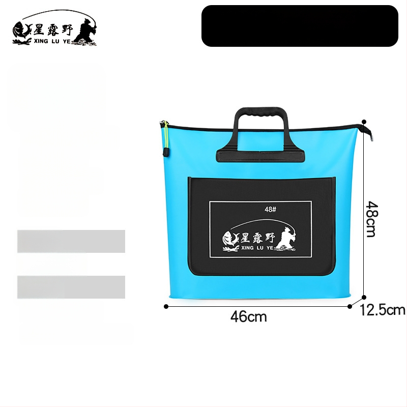 Морска риболовна чанта – EVA материал, водоустойчива, сгъваща се и преносима; предназначена за зареждане на примамки и съхранение на въдица, линия и макара.