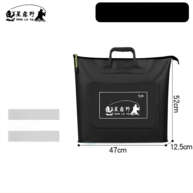 Морска риболовна чанта – EVA материал, водоустойчива, сгъваща се и преносима; предназначена за зареждане на примамки и съхранение на въдица, линия и макара.