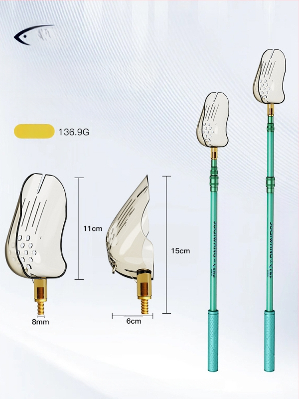 Etetőkanál összecsukható karbonszárú — Giant Fin King; anyag: Egyéb