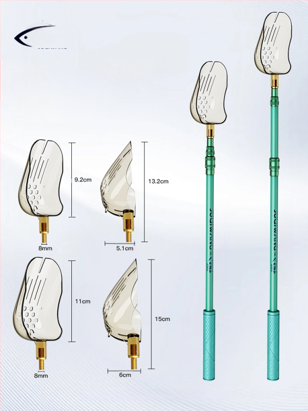 Etetőkanál összecsukható karbonszárú — Giant Fin King; anyag: Egyéb
