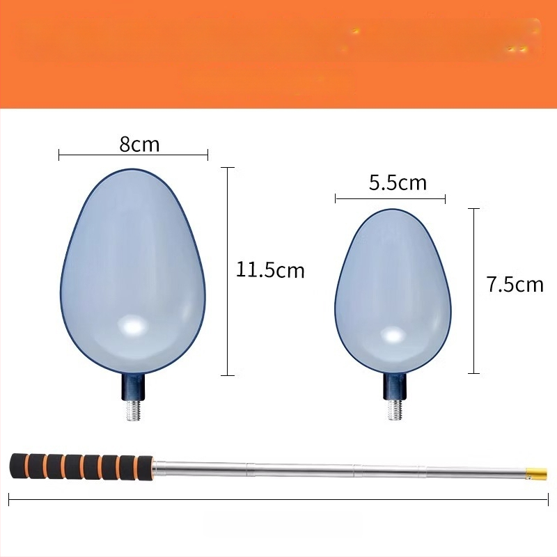 Etetőkanál összecsukható karbonszárú — Giant Fin King; anyag: Egyéb