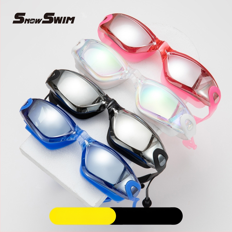 SnowSwim antifog peldēšanas brilles, PC lēcas, pieaugušajiem