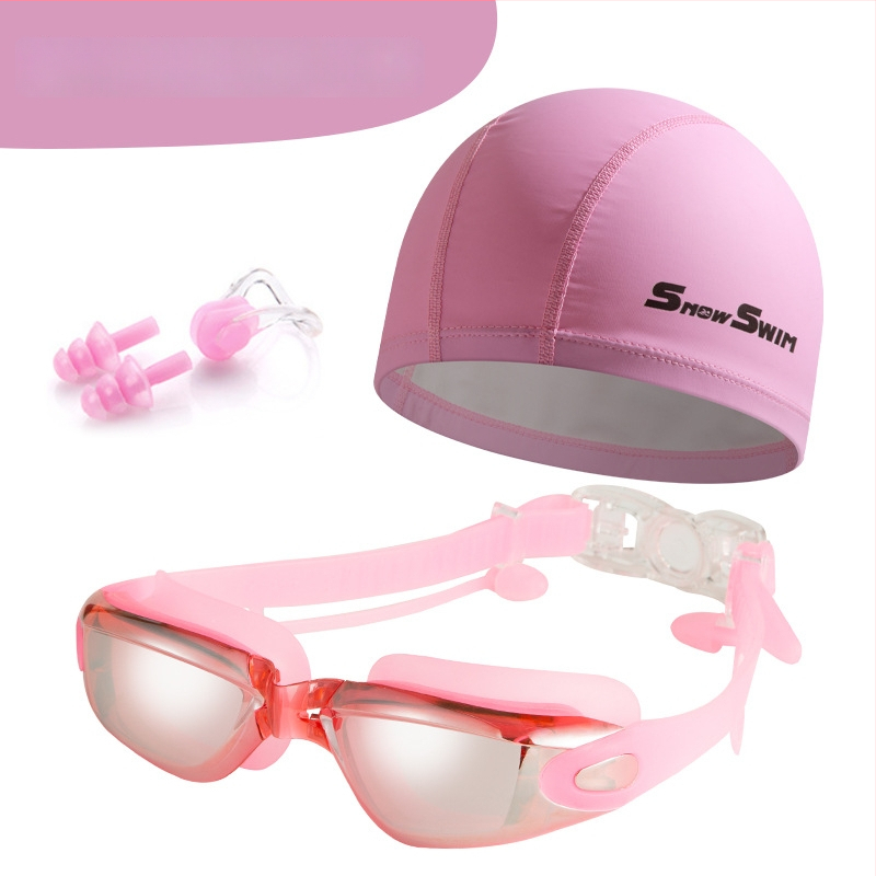 SnowSwim antifog peldēšanas brilles, PC lēcas, pieaugušajiem