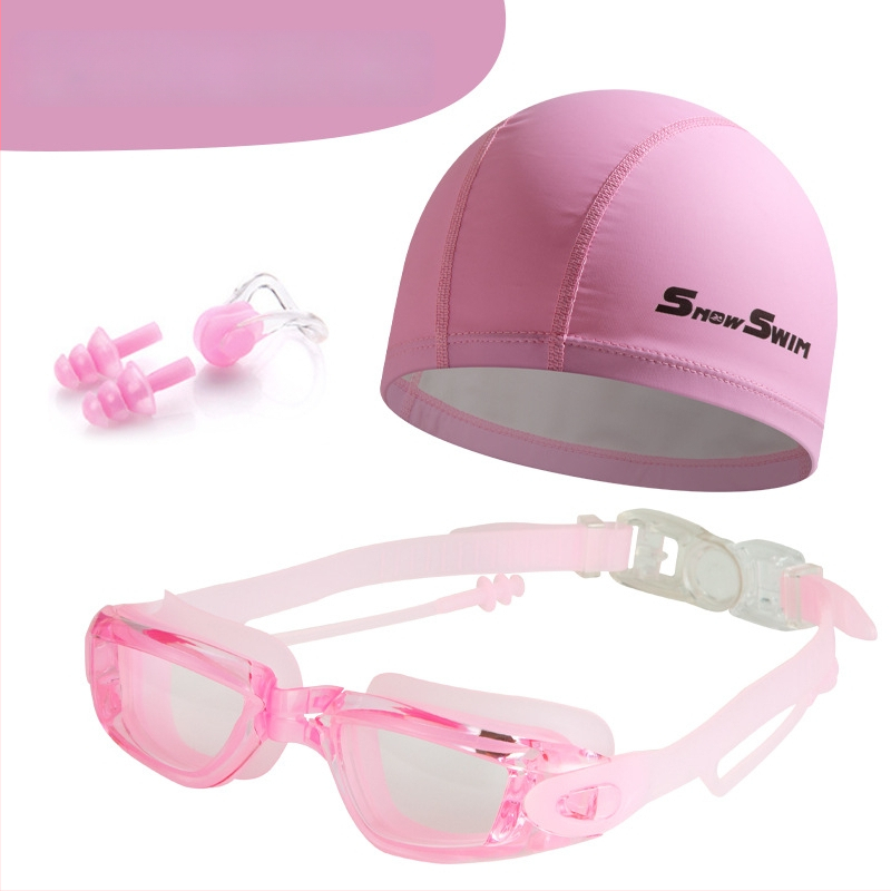 SnowSwim antifog peldēšanas brilles, PC lēcas, pieaugušajiem