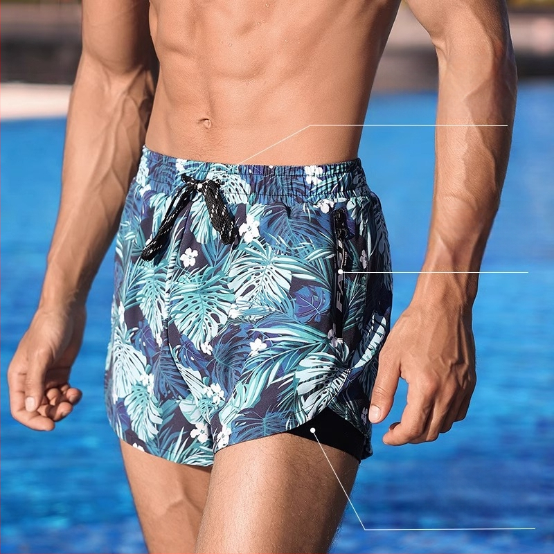 Vyrų maudymosi komplektas – poliesterio audinys, poliesterio pamušalas, briefs stilius, tinkamas plaukiojimui ir vandens pratyboms