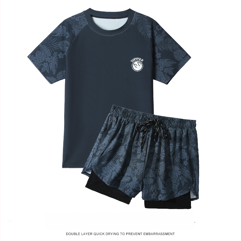 Vyrų maudymosi komplektas – poliesterio audinys, poliesterio pamušalas, briefs stilius, tinkamas plaukiojimui ir vandens pratyboms