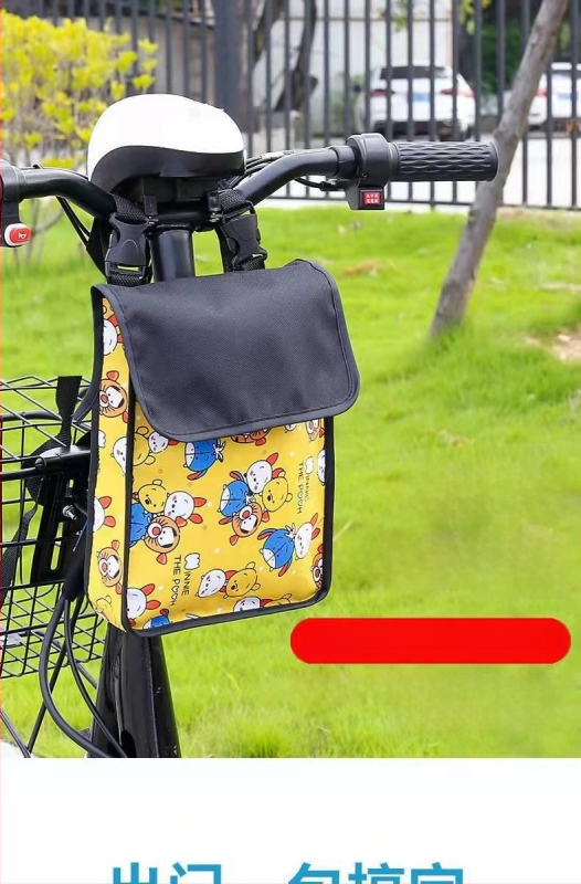 Велосипедна чанта водоустойчива, 3L капацитет, модел 588, платно, предно отделение за съхранение