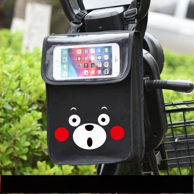 Велосипедна чанта водоустойчива, 3L капацитет, модел 588, платно, предно отделение за съхранение