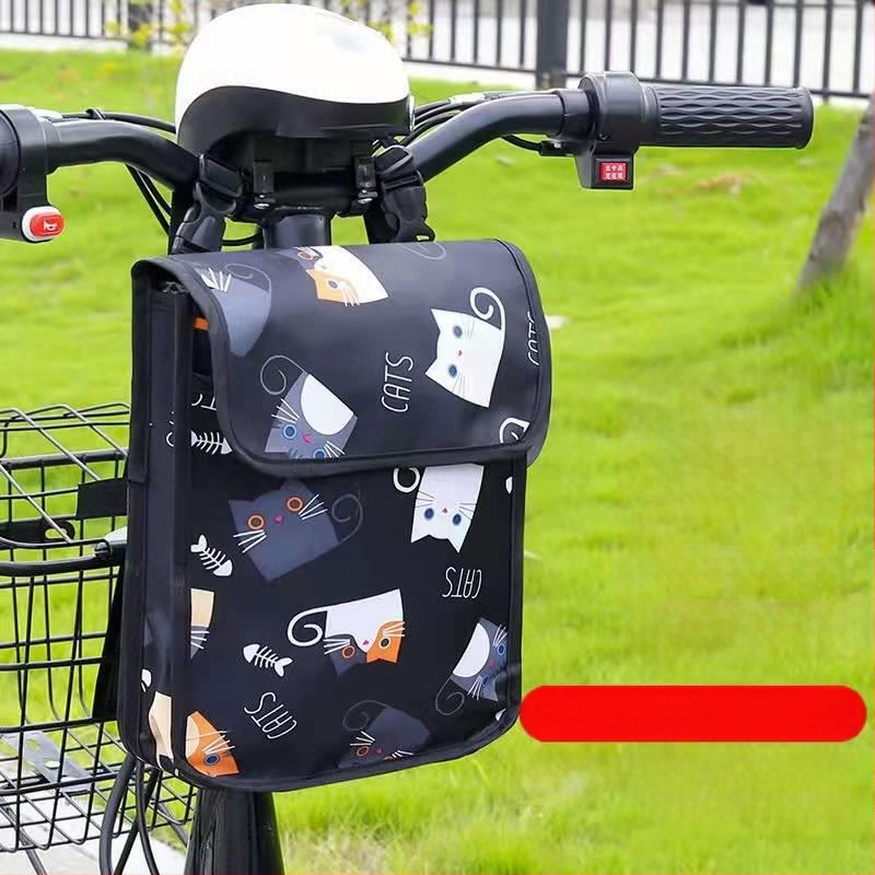 Велосипедна чанта водоустойчива, 3L капацитет, модел 588, платно, предно отделение за съхранение