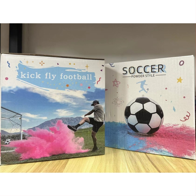 Lyties atskleidimo kamuolys su milteliais – Plastinės žaidimų kamuolys, Spausdinimo procesas, Svoris 590 g, Prekės ženklas Other