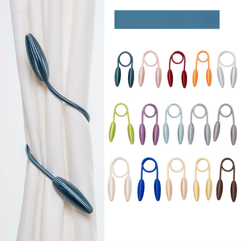 Užuolaidų raišteliai (poros) – Prekės ženklas Unique, Medžiaga: Audinys, Stilius: Nordic