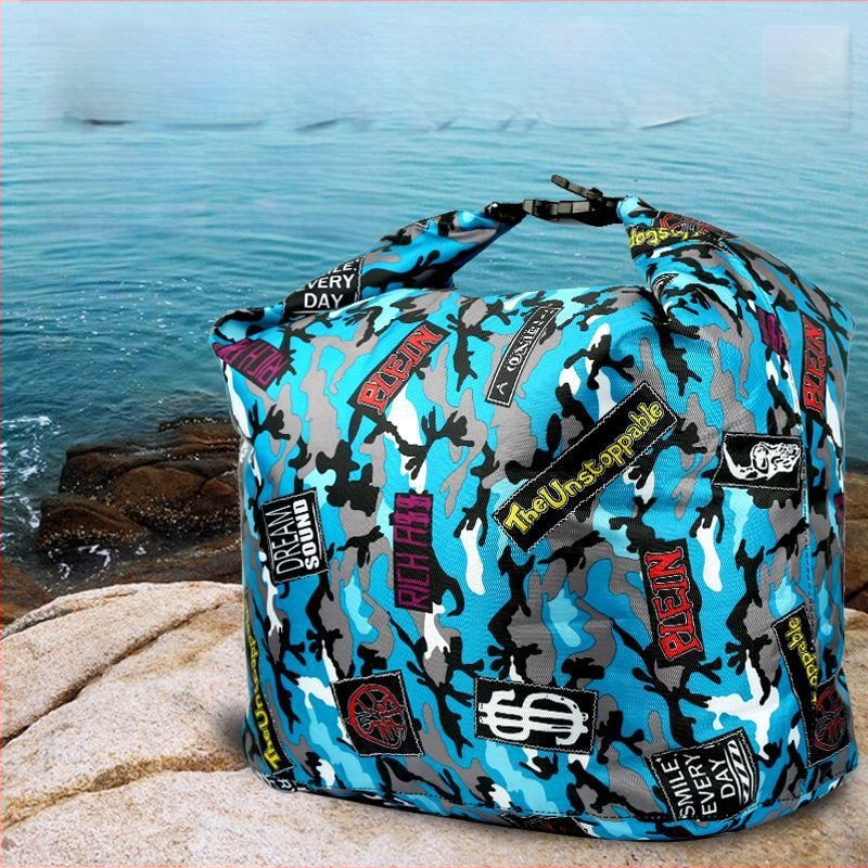 Чанта за живи риби – удебелена, издръжлива, оксигенирана, сгъваема и преносима с предпазна кофа