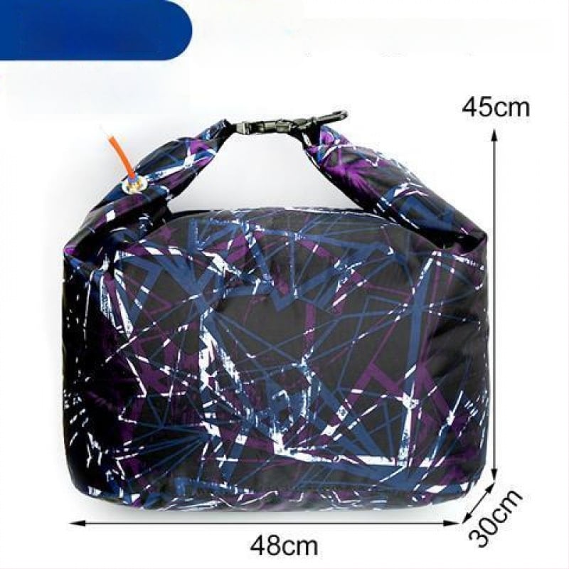 Чанта за живи риби – удебелена, издръжлива, оксигенирана, сгъваема и преносима с предпазна кофа