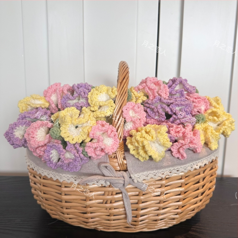 Piimapuuvillast pleed lillemustriga, 500–799 g, lille stiil, esmaklassi toode