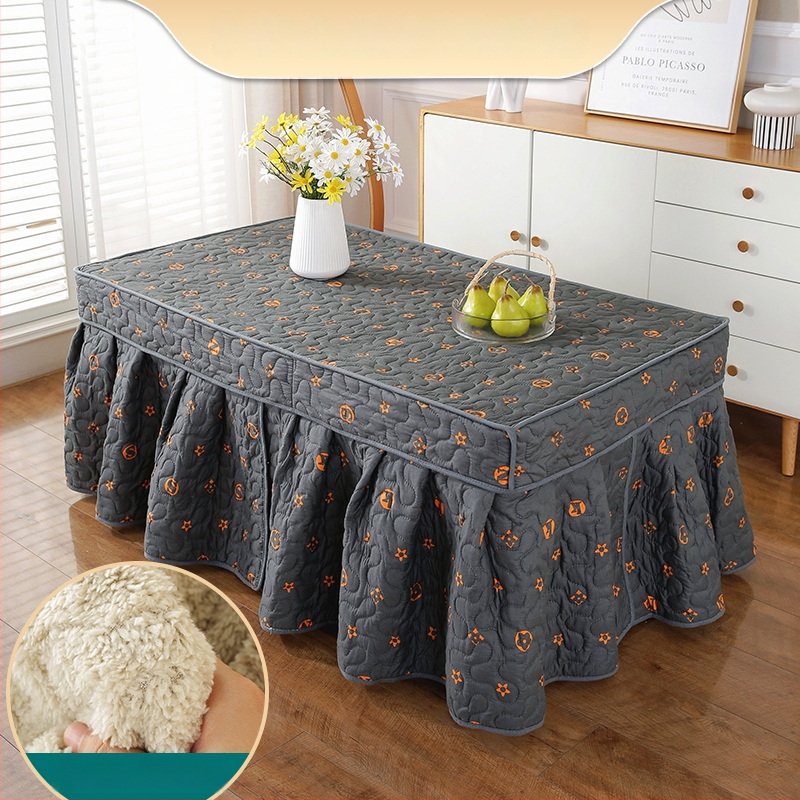 Universāls mēbeļu pārklājs ar zīda ziedu rakstu, putekļu aizsardzība dīvānam/klimata iekārtai