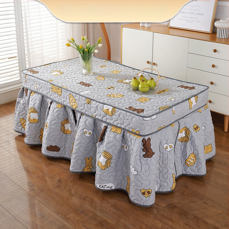 Universāls mēbeļu pārklājs ar zīda ziedu rakstu, putekļu aizsardzība dīvānam/klimata iekārtai