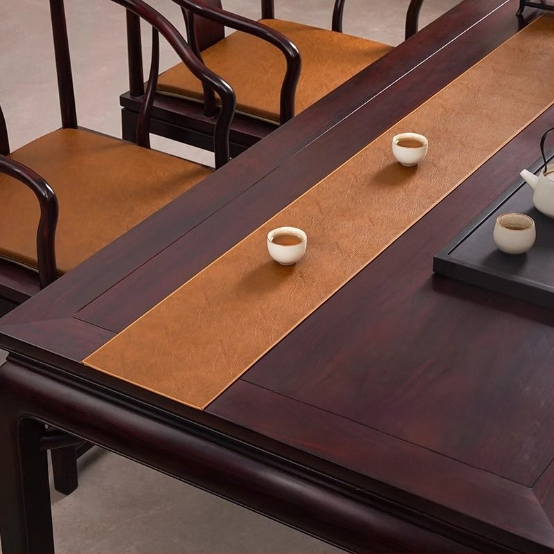 Naujosios kinų stiliaus stalinis vėliava, PVC 70% / Poliesteris 30%, svetainė, vientisas raštas, pritaikomas