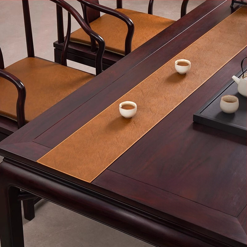 Naujosios kinų stiliaus stalinis vėliava, PVC 70% / Poliesteris 30%, svetainė, vientisas raštas, pritaikomas