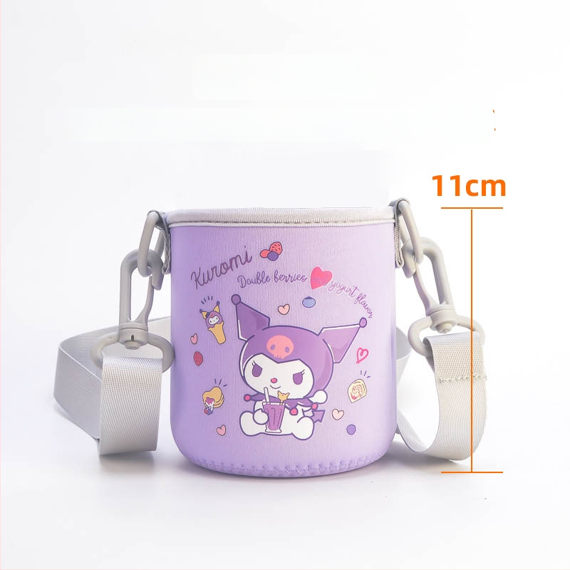 Laste tassiümbris - karikatuurne disain, kanga materjal, kohandamine saadaval, logotüübi trükkimine võimalik, esmaklassiline kvaliteet