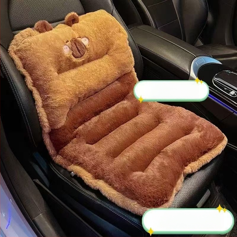 Elektrinis triciklas žieminei sėdynės pagalvė su nugaros atrama, integruotas gaubtas, fleece audinys priekinėms ir galinėms sėdynėms