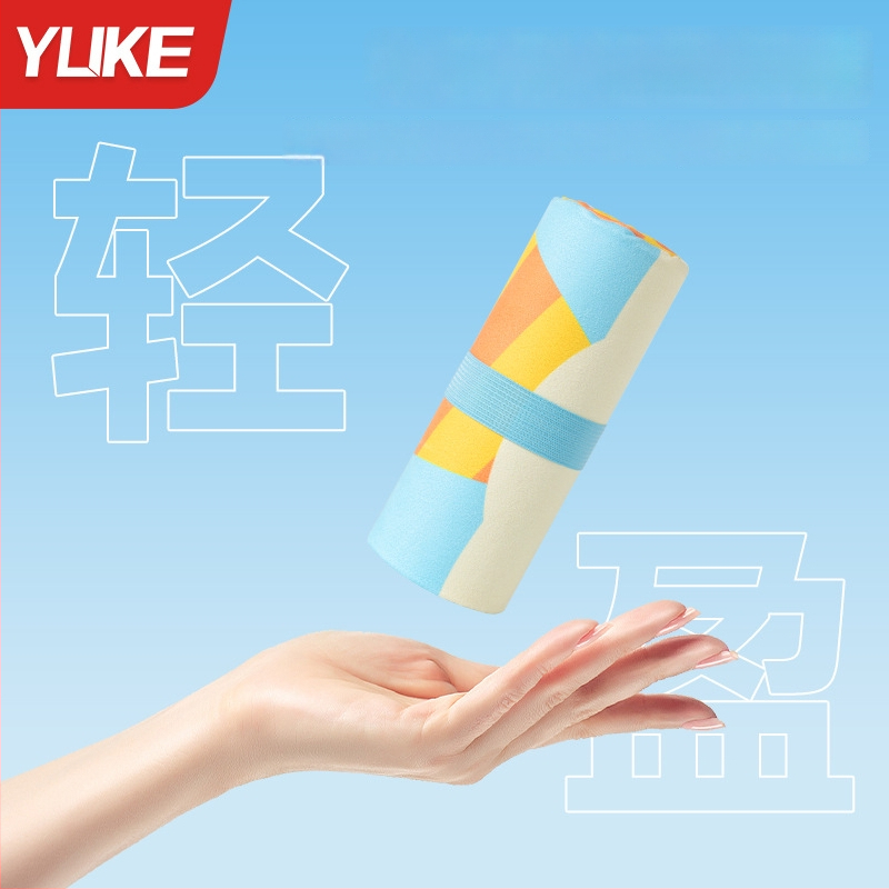 Yuke Vaikų greitai džiūstantis plaukimo rankšluostis su chalatu – sugeriantis plaukimo, 200–300 g, 16 siūlų Jacquard, siuvimas