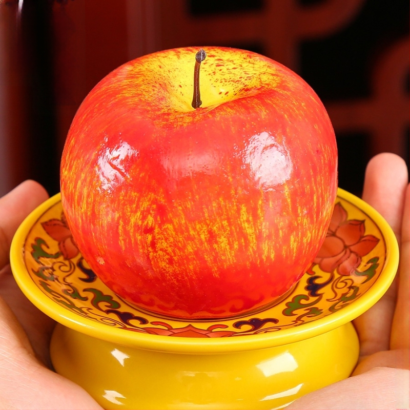 Vaisių lėkštė Budai, dekoratyvinė lėkštė su šilko gėle, universalaus stiliaus, paviršius: kitas, dovana gimtadieniui