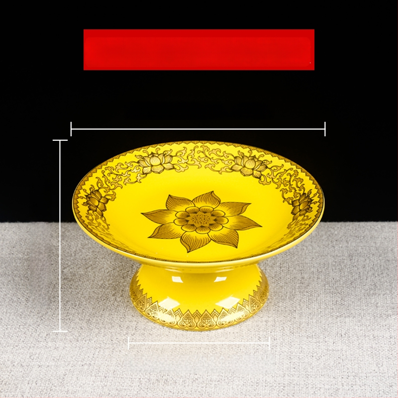 Vaisių lėkštė Budai, dekoratyvinė lėkštė su šilko gėle, universalaus stiliaus, paviršius: kitas, dovana gimtadieniui