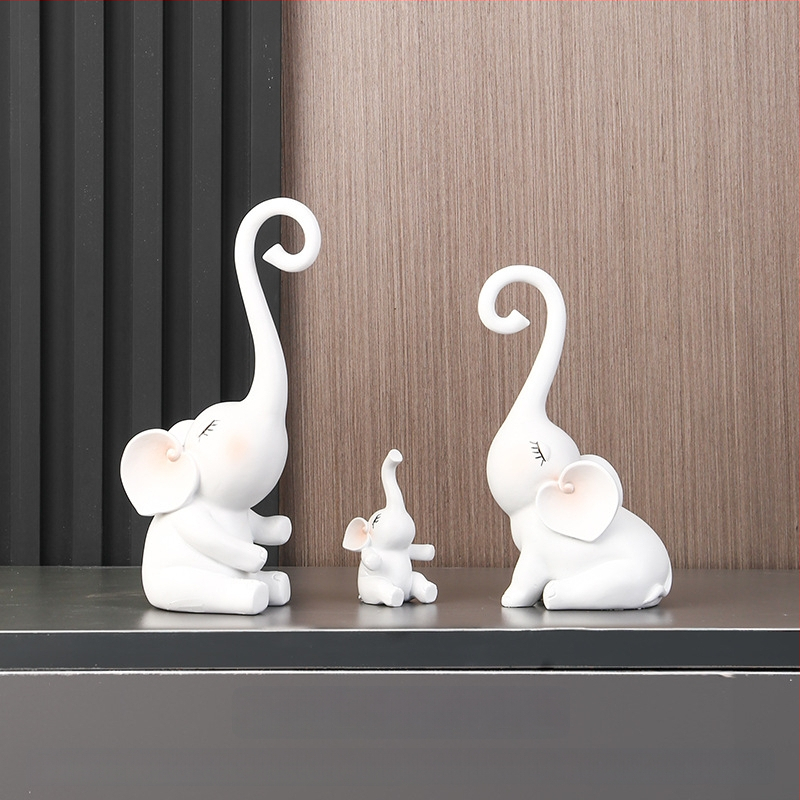 Lufi kutya szobor szintetikus gyantából - modern, minimalist dizájn a nappaliba és szekrényekhez; Anyag: szintetikus gyanta; Kategória: gyanta kézműves tárgyak; Ajándék új otthonra