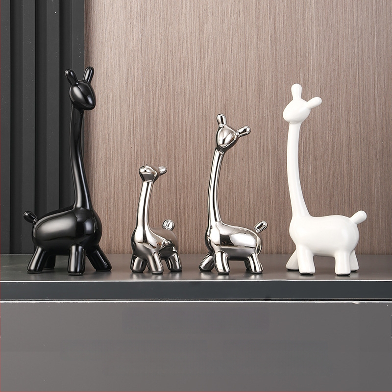 Lufi kutya szobor szintetikus gyantából - modern, minimalist dizájn a nappaliba és szekrényekhez; Anyag: szintetikus gyanta; Kategória: gyanta kézműves tárgyak; Ajándék új otthonra