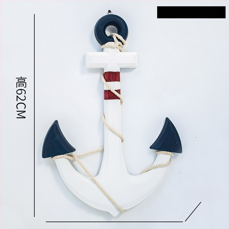 Medinis ankeris – sienos dekoras, Viduržemio jūros stilius, Welcome motyvas, pušies medis