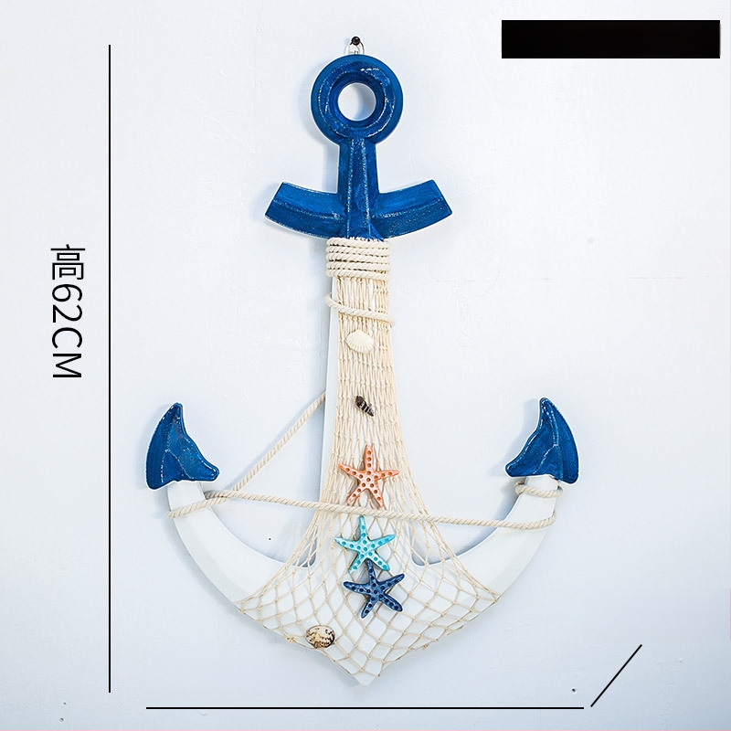 Medinis ankeris – sienos dekoras, Viduržemio jūros stilius, Welcome motyvas, pušies medis